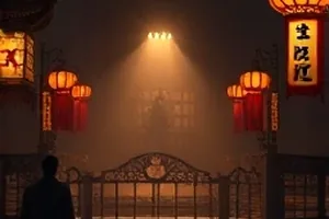 静水之下封面，平静水面下隐约可见的石砌堤岸
